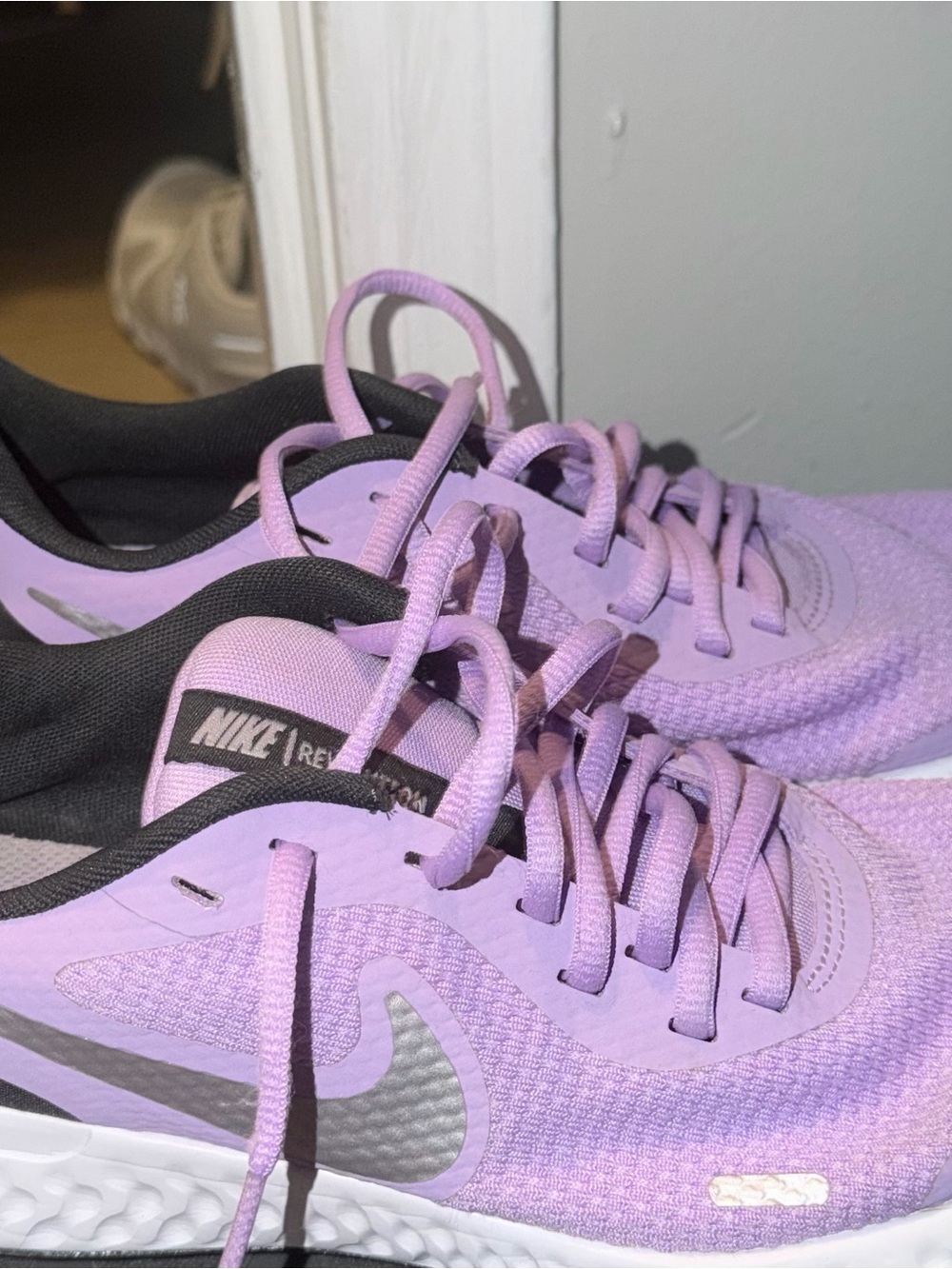 Nike Kids Athletic Shoes - Lavender